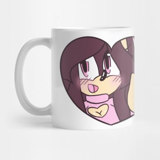 Heart Design Sonic OC Angel Mug